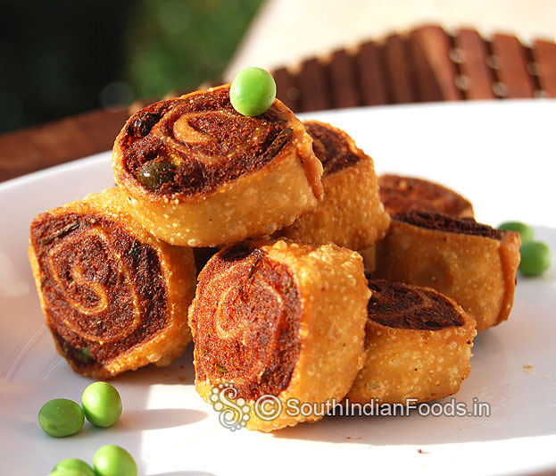 Potato spiral fritters
